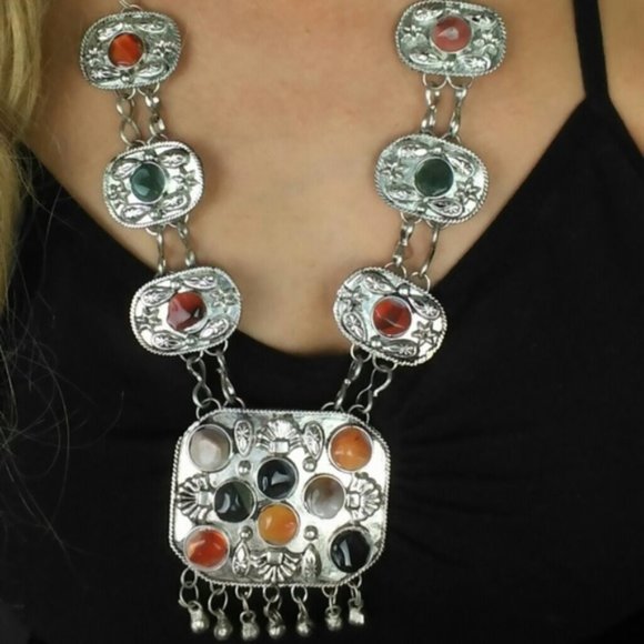 Coachella Necklace Stone - Picture 2 of 3